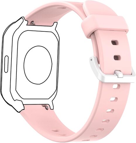 1 Pack Kids Watch Band Replacement For H97PRO, Breathable Soft Silicone Sport Wrist Strap Compatible Kids Watch in Saudi Arabia