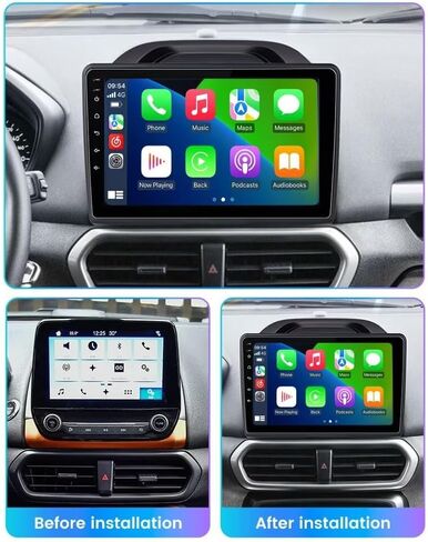 راديو ستيريو للسيارة Android 13 لسيارة Ford Ecosport 2017-2021، Biorunn 10.1 بوصة GPS لاسلكي سلكي للسيارة تشغيل Android Auto IPS شاشة لمس ملاحة WiFi FM RDS وحدة رئيسية 1 جيجابايت رام 32 جيجابايت روم in Kuwait