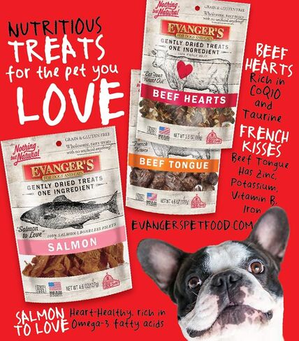Evanger's Nothing But Natural Gently Dried Beef Liver Treats for Dogs & Cats, 4.6 oz Bag in Saudi Arabia