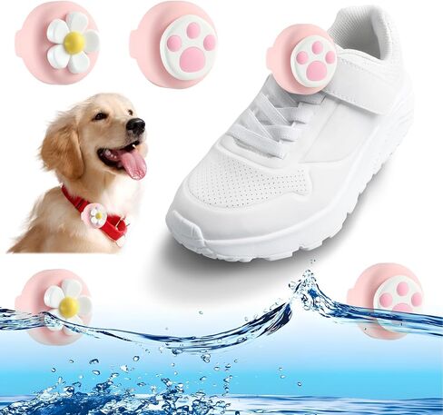 2 Pack AirTag Holder for Kids Shoelaces,Hidden Wear Resistant Silicone Air Tags Case Cover for Children Shoes Shoestring Accessories for Toddler Child Pet (Shark+Dinosaurs) in Kuwait
