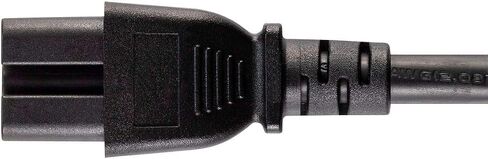سلك طاقة مونوبرايس 3 شقوق - 6 أقدام - أسود | IEC 60320 C20 إلى IEC 60320 C15، 14AWG، 15A، لأجهزة الشبكة أو غيرها من المعدات ذات درجة الحرارة العالية in Saudi Arabia