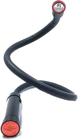 Black Mamba Insulated Flex Neck Flashlight with Industrial Strength Magnets in Head & Base (Contractor Grade) in Saudi Arabia