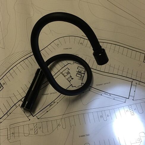Black Mamba Insulated Flex Neck Flashlight with Industrial Strength Magnets in Head & Base (Contractor Grade) in Saudi Arabia