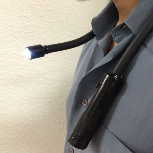 Black Mamba Insulated Flex Neck Flashlight with Industrial Strength Magnets in Head & Base (Contractor Grade) in Saudi Arabia