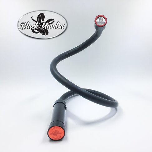 Black Mamba Insulated Flex Neck Flashlight with Industrial Strength Magnets in Head & Base (Contractor Grade) in Saudi Arabia