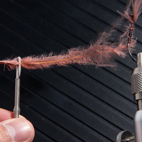 Dr.Fish Fly Tying Tools, Dubbing Needle, Hackle Plier, Whip Finisher, Loop Clamp Fly Fishing Tools in Saudi Arabia