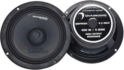 مكبرات الصوت Diamond Audio مقاس 6.5 بوصة Max Motorsport Pro - صوت عالي الأداء للظروف القاسية (MP692) in Kuwait