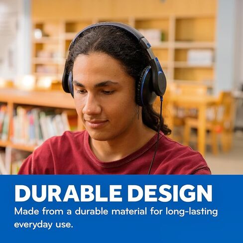 ThinkWrite Technologies TWT Audio Duro, TW200 | Premium Over-Ear Noise Reducing Wired Headphones (3.5mm Jack) in Saudi Arabia