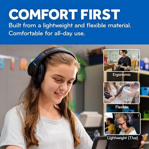 ThinkWrite Technologies TWT Audio Duro, TW200 | Premium Over-Ear Noise Reducing Wired Headphones (3.5mm Jack) in Saudi Arabia