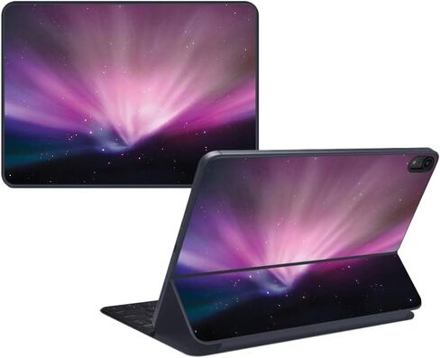 MightySkins Skin Compatible with Apple iPad Pro Smart Keyboard 12.9" (2018) - Diamond Galaxy - Protective, Durable, and Unique Vinyl Decal wrap Cover - Easy to Apply, Remove - Made in The USA in Saudi Arabia