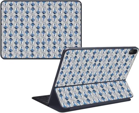 MightySkins Skin Compatible with Apple iPad Pro Smart Keyboard 12.9" (2018) - Diamond Galaxy - Protective, Durable, and Unique Vinyl Decal wrap Cover - Easy to Apply, Remove - Made in The USA in Saudi Arabia
