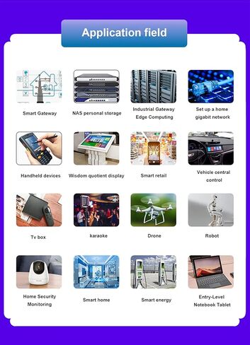 كمبيوتر Youyeetoo LubanCat Zero W مفتوح المصدر، مع RK3566 1GB LPDDR4، واي فاي + BT4.2، HDMI صغير، يدعم Android Debian ROS Ubuntu، للبوابة الذكية NAS (2 جيجابايت، مجموعة أساسية) in Kuwait