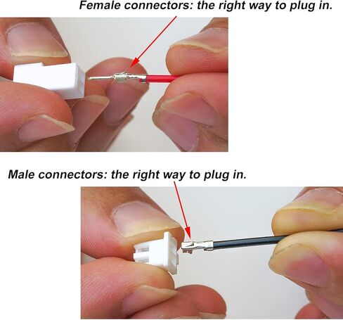 سلك تمديد XH 2.54 مم موصل ذكر وأنثى وكابلات مجعدة مسبقًا 22AWG، مبيت JST XHP-10,2/3/4/5/6/7/8/9/10/12Pin بطول 10/20/50/ سلك 80/100 سم (مجموعة واحدة XH2.54 10Pin-10CM) in Kuwait