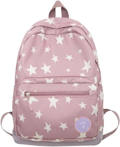 Y2K Backpack Women Men, Cute Daypack Grunge Stars Vintage Chic Trendy Design Bookbag Backpack Daily Use Hiking Trip (blue) in Saudi Arabia