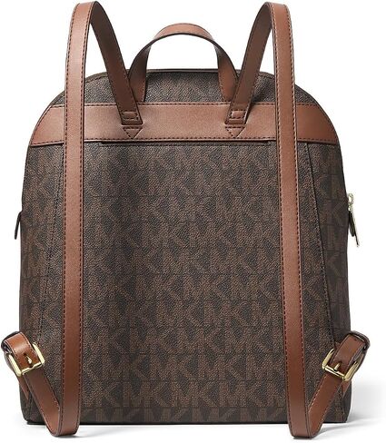 Michael Kors Dallas Medium Signature Logo Backpack (Brown/Luggage) in Saudi Arabia