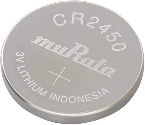 Murata CR2450 Battery DL2450 ECR2450 3V Lithium Coin Cell (5 Batteries) in Saudi Arabia
