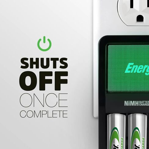 Energizer Rechargeable AA Batteries, Recharge Power Plus Double A Battery Pre-Charged, 8 Count in Kuwait
