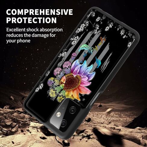 for Motorola Moto G Power 2023 5G Case Wallet with Card Holder, Flip Leather Case Built-in Card Slots Kickstand Shockproof Cover for Moto G Power 2023 5G, Sunflower Sugar Skulls US Flag in Kuwait