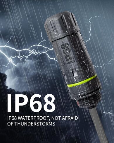 محول Starlink Ethernet Gen 3/Mini، كابل Starlink بطول 1.64 قدم مع واجهة كابل RJ45 Ethernet، لتوصيل Starlink Standard V3/Mini Dish وجهاز التوجيه، مقاوم للماء - قطعتان in Kuwait