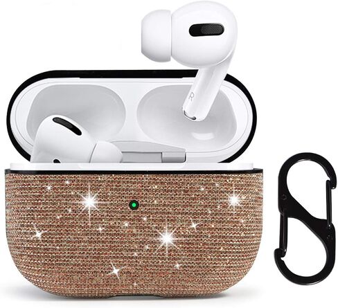 for Airpods Pro Accessories, Bling Glitter for AirPods Pro Case Cute for Girls Kids Protective Case for AirPods Pro Charging Case,Grey in Saudi Arabia