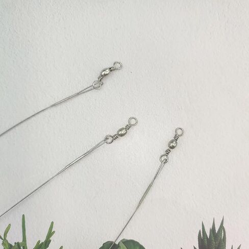 60 قطعة من أسلاك الصيد، خطافات صيد السمك، ترقية زعيم الفولاذ المقاوم للصدأ عالي القوة، خطافات صيد الأسماك الرائدة، خطافات صيد السمك لطعم الطعم أو خطافات الصيد هدية in Kuwait