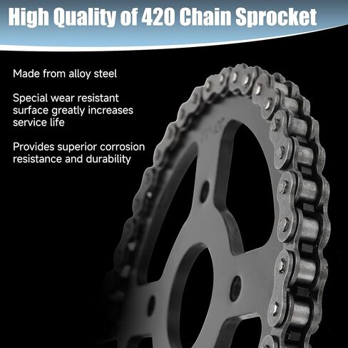 40/41/420 ضرس 40T سلسلة دراجة صغيرة 42 و 90 وصلات لكولمان BT200X CT200U CT200U-EX Baja TrailMaster Warrior Heat MB200 MB165 Predator 212cc 196cc 6.5hp 5.5hp Powersport أجزاء الدراجة الصغيرة in Kuwait
