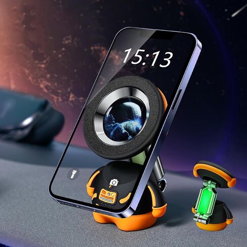 Ultra Magnetic Phone Holder for Your Car Dashboard Windshield, Cute Magsafe Car Mount Accessories for iPhone and All Cell Phone, Magnet Automobile Cradle Fit for iPhone 16 15 14 13 12 Pro Max Plus in Saudi Arabia