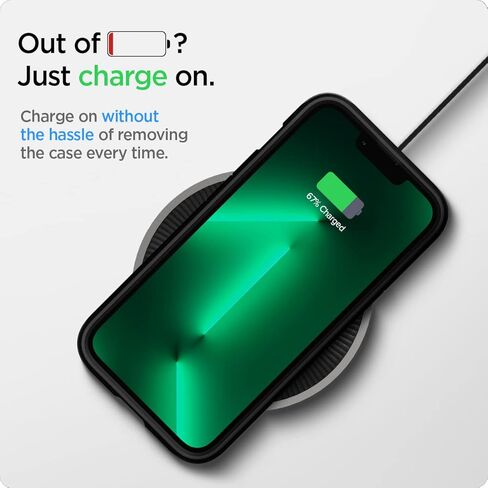 Spigen Tough Armor Designed for iPhone 13 Pro Case (2021) - Midnight Green in Saudi Arabia