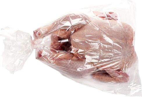 أكياس بولي بغطاء شفاف من Aluf Plastics 0.75 مل - 21 بوصة × 6 بوصة × 35 بوصة - عبوة من 200 كيس - للمعجنات والمخبوزات والبقالة in Kuwait