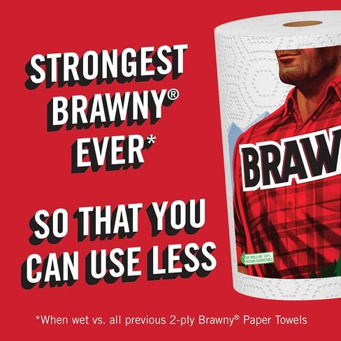 Brawny® Pick-A-Size® Paper Towels, 6 Double Rolls in Saudi Arabia