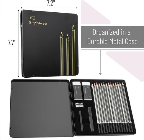 Mr. Pen- Sketch Pencils for Drawing, 14 Pack, for Art, Graphite Pencils for Shading in Kuwait