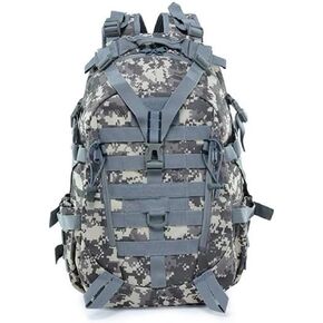 aiGear 25L Tactical Backpack Khaki Hiking Backpack Molle EDC Military Backpack for Men Women