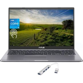 ASUS Vivobook 15 Laptop 2024 Newest, 15.6" FHD Touchscreen, Intel Core i5 1135G7(Beat i7-1065G7), 36GB RAM, 1TB SSD, Intel Iris Xe Graphics, Bluetooth, Numeric Keypad, Windows 11 Home, with USB HUB
