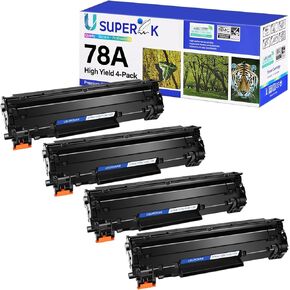 CE278A P1606n Compatible Toner Cartridge Replacement for Hp 78A Black Toner Cartridge to use for Laser jet P1606dn P1606 M1536dnf P1560 P1566 Printer (Black, 2 Pack)