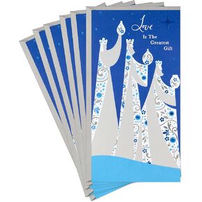 Hallmark Image Arts Religious Boxed Christmas Cards Assortment (4 Designs, 24 Christmas Cards with Envelopes)
