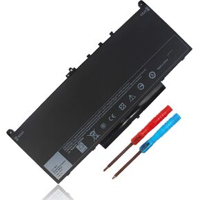 J60J5 Battery for dell Latitude E7470 E7270 7470 7270 Ultrabook Series J6OJ5 0MC34Y MC34Y R1V85 01W2Y2 1W2Y2 WYWJ2 242WD GG4FM 0GG4F 451-BBSY 451-BBSU 451-BBSX 7.6V 55Wh