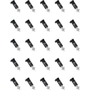 Maxmoral 25PCS Heat Sink Mounting Pin Plastic Fastener Mounting Clip Heat Sink CPU Pin Fan Clip for Fixing Intel 775 1150 1155 1156 1366 Original Heat Sink