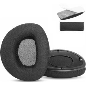 Earpads and Headband Replacement Compatible with Sennheiser HDR160/170/180 RS160/170/180 Wireless Headphones Ear Pads with Breathable Fabric/High Density Foam
