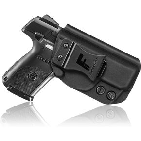 Ruger SR9c Holster,Forcenter IWB Kydex Holster fit Ruger SR9c/SR9/SR40c/SR40 Concealed Carry | Adj. Cant Retention | Right-Hand Draw | No Wear, No Jitter