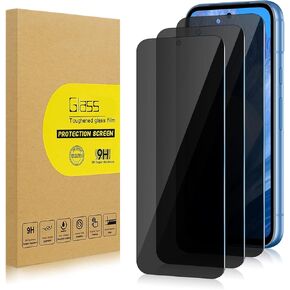 3 Pack Privacy Screen Protector for Google Pixel 8A[Anti-Spy Tempered Glass], Ultra HD, Anti-Scratch, Bubble-Free, Easy Install 9H Protective Glass for Pixel 8a
