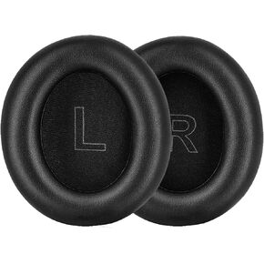 Soundcore Life Q30 Replacement Ear Pads Life Q30 Earpads Cushions Ear Cups Cover Muffs Compatible with Soundcore by Anker Life Q30/Q35 Headphones. (Black)