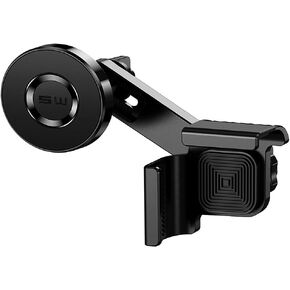 Tesla Phone Mount for MagSafe Car Phone Holder for Tesla Model 3/Y Accessories Strongest Magnet Power Adjustable Car Phone Mount for All iPhone & Android Phones, with 1pcs Magnetic Ring