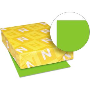 Neenah Astrobrights Premium Color Paper, 24 lb, 8.5 x 11 Inches, 500 Sheets, Martian Green (WAU21801)