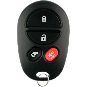 KeylessOption Keyless Entry Remote Fob Car Key Replacement for GQ43VT20T