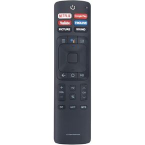 ERF3B69 Replacement Voice Remote Controller Fit for Hisense 4K UHD HISENSE Android Smart TV (2018) 58H6500E 58H6520E 58H6530E 58H6540E 58H6550E 58H6560E 58H6570E 58H6580E 58H6590E