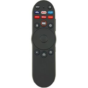 XRT270 Voice Remote Control Compatible with VIZIO 4K Quantum Pro Smart TV QLED TV VQP65C-84 VQP75C-84 V585M-K01, M43Q6-J04, P65Q9-J01, M55Q7-J01, M65Q6-L4, P75Q9-J01 M55Q6-J01 V435M-K04