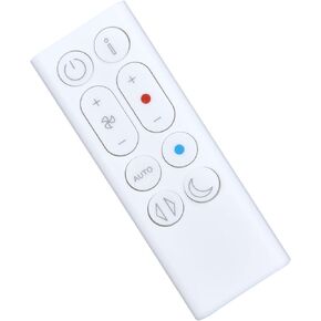 New Replacement Remote Control fit for Dyson Purifier Hot+Cool Gen 1 HP10 Fan Heater（White）