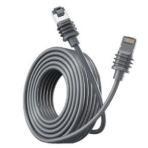 Starlink Gen 3 Cable, 2000Mbps Starlink Cable Gen 3, Starlink Ethernet Cable, IP67 Waterproof Starlink Extension Cable, Replacement Cable for Starlink Gen3, V3, Mini, Gray （76FT）