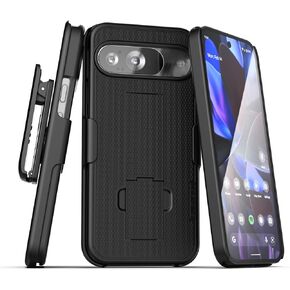 Encased Belt Case for Google Pixel 9 Pro XL (6.8") with Holster Clip & Kickstand (DuraClip Series)