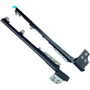 ZAHARA L&R Left & Right LCD Screen Hinge Pair Kit Set Axis Sharft for MSI MS-17P1 Stealth GS77 12UE 12UH / MS-17P2 Stealth 17Studio A13VI A13VH / MS-17P3 Stealth 17Studio A13VE A13VF A13VG